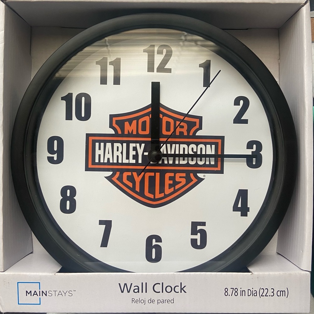 Harley Davidson Wall Clock
